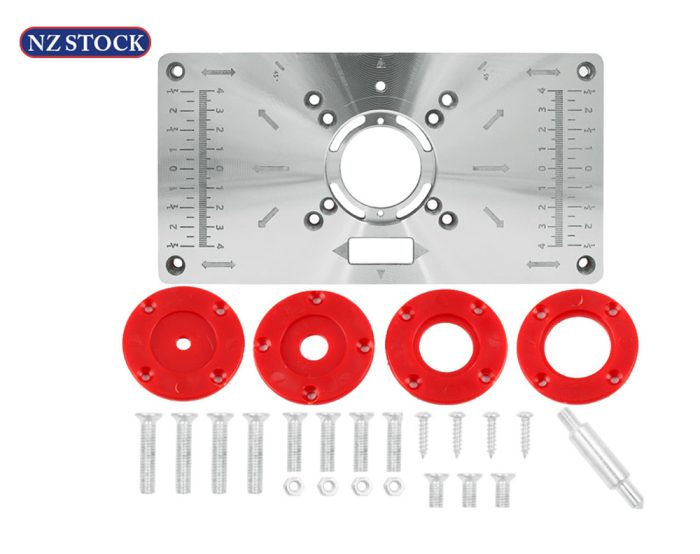 Aluminium Router Table Insert Plate