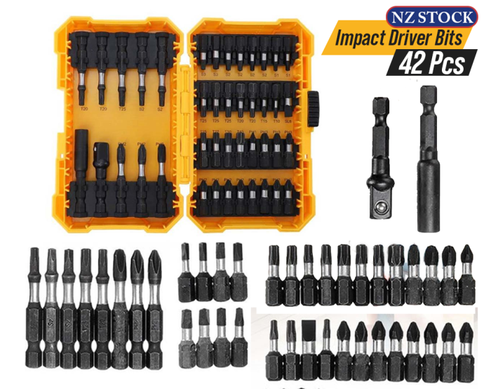 Impact Driver Bits 42 Pcs