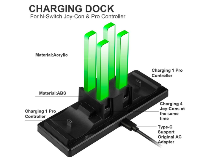 Nintendo Switch Charger Station 