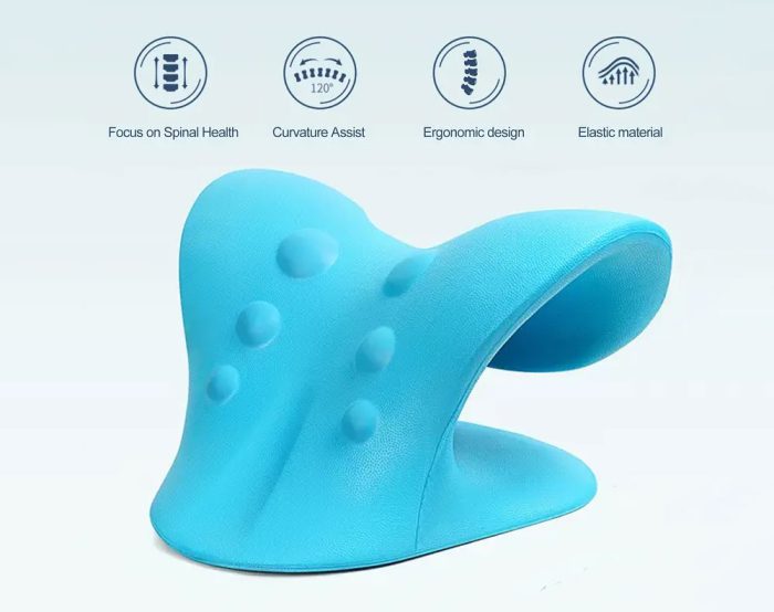 Shoulder Relaxer Pillow - Blue