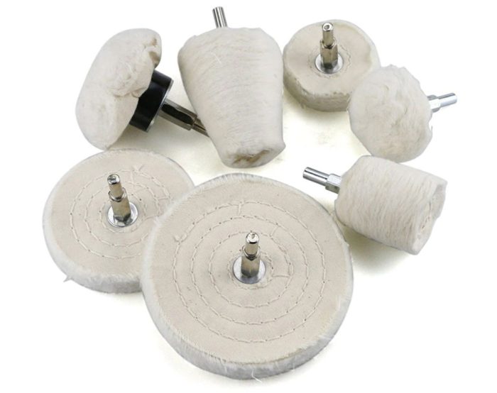 7Pcs Polisher Drill Wheel Kit 