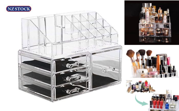 Makeup Organizers with 4 Drawers