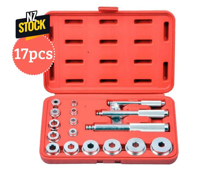 17pcs Bearing Race Seal Bush Driver Set tool