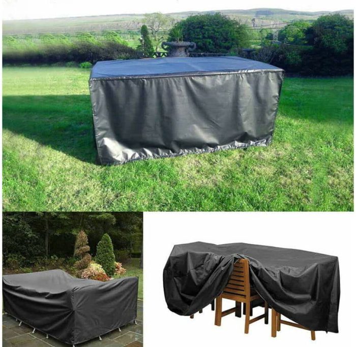 Furniture Cover Black - 315 X 160 X 74cm