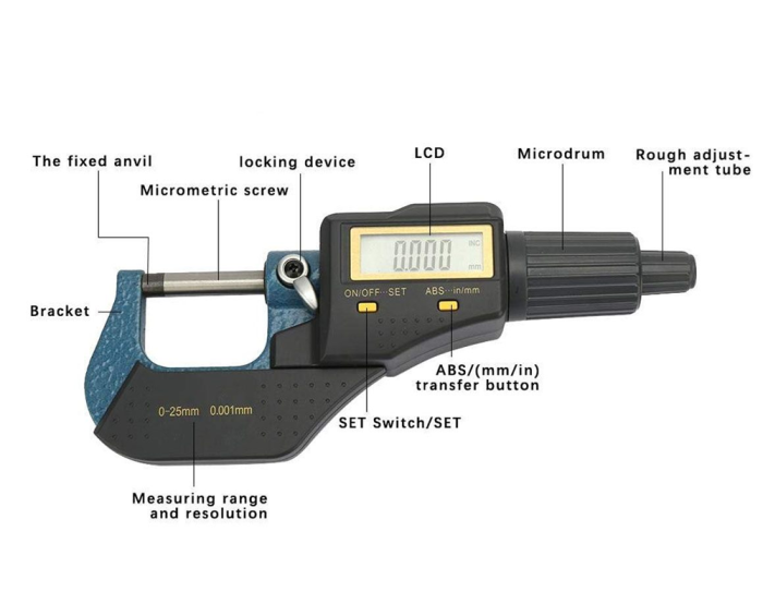 Outside Digital Micrometer