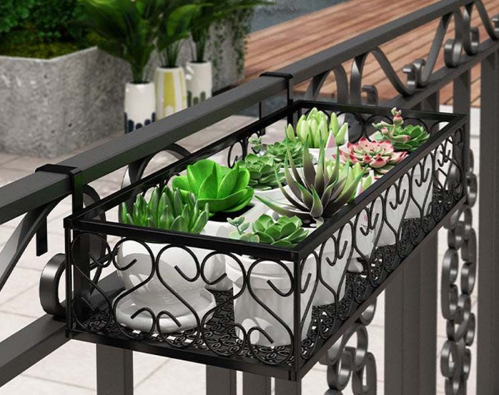 Flower Plant Pot Holder Rack