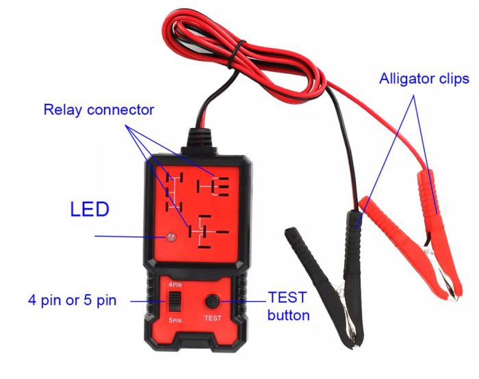 Car Relay Tester 12V