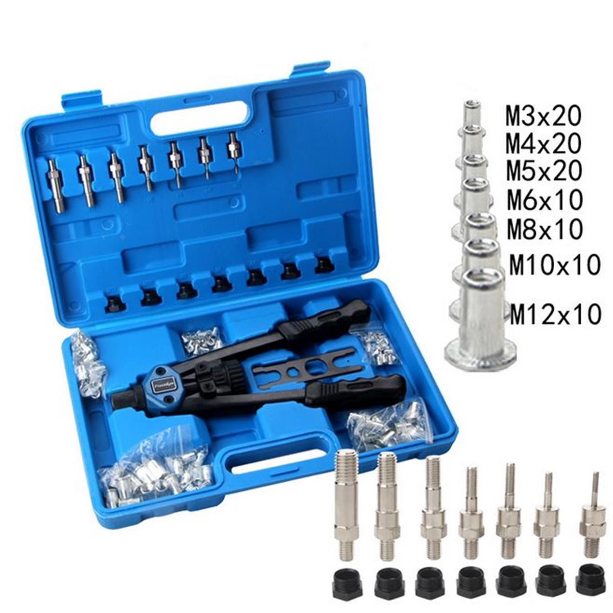 Nutsert Gun M3-12 Nut Rivet Riveter Kit