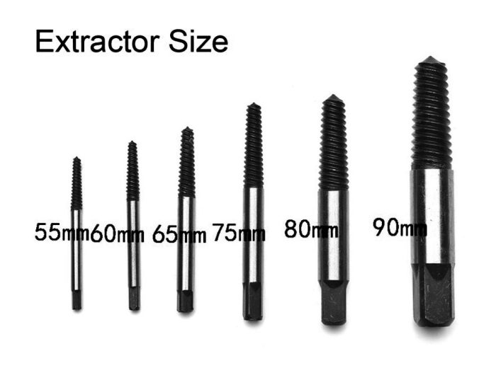 12Pcs Drill Bits Screw Extractor