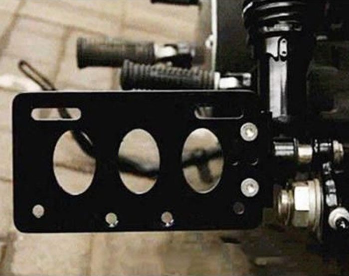 Motorcycle Side Number Plate Bracket