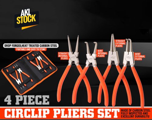 4pcs Circlip Pliers Set