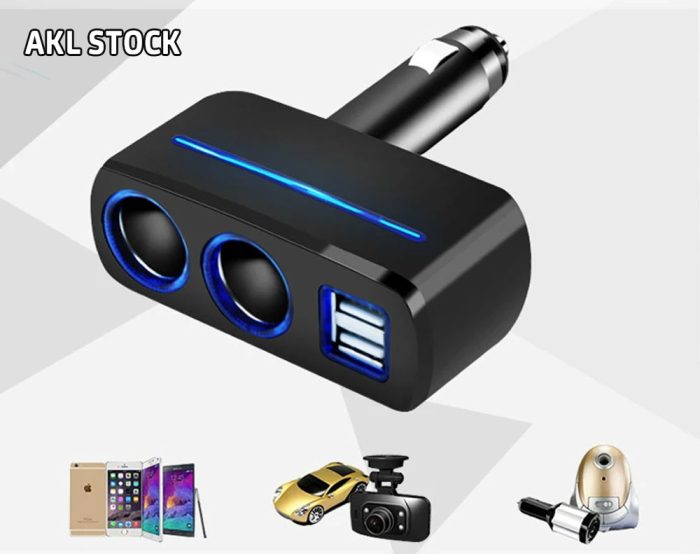 Car Cigarette Lighter Charger Adapter