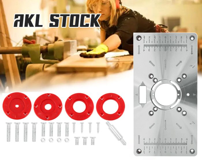 Aluminium Router Table Insert Plate