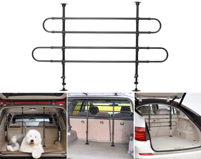 Car Pet Dog Barrier 2 Bar - Image 7