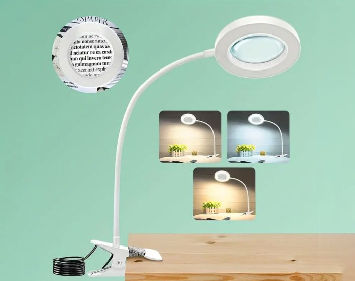 8X Magnifying Lamp Desk Light - Image 4