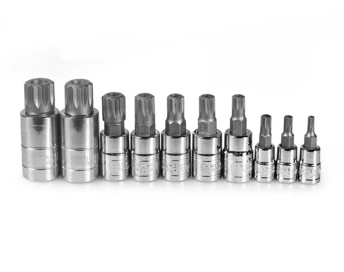 10pcs Spline Bit Socket - Image 5