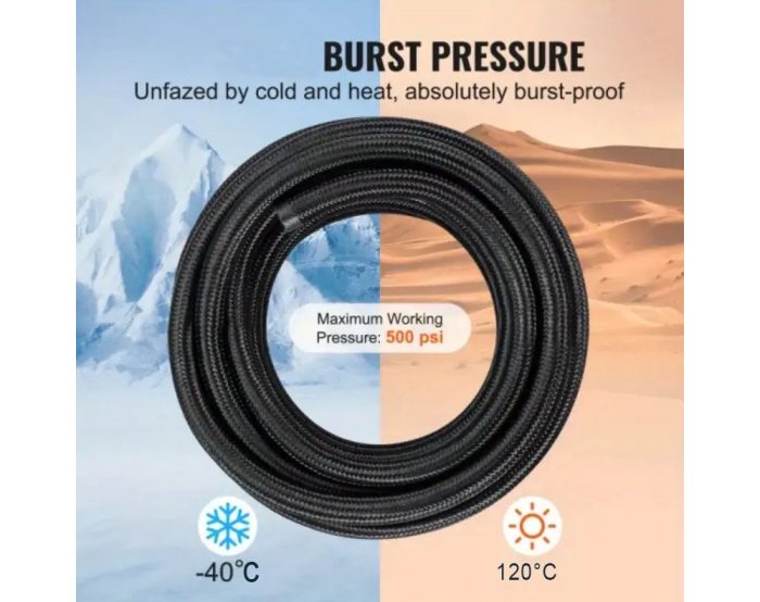 AN10 Oil Fuel Line Hose - Image 4