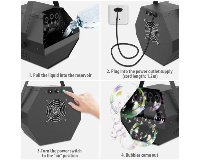 Bubble Maker Machine for Parties ZQ-B318 - Image 3