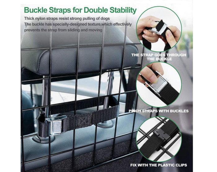 Adjustable Pet Safety Barrier for SUV - Image 4