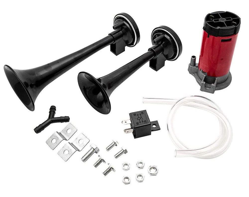 Dual Trumpet Air Horn 12V