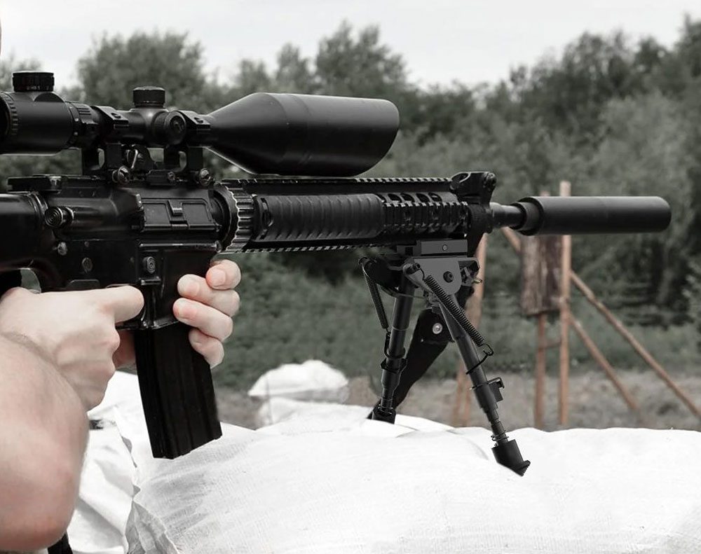 Sniper Hunting Rifle Bipod