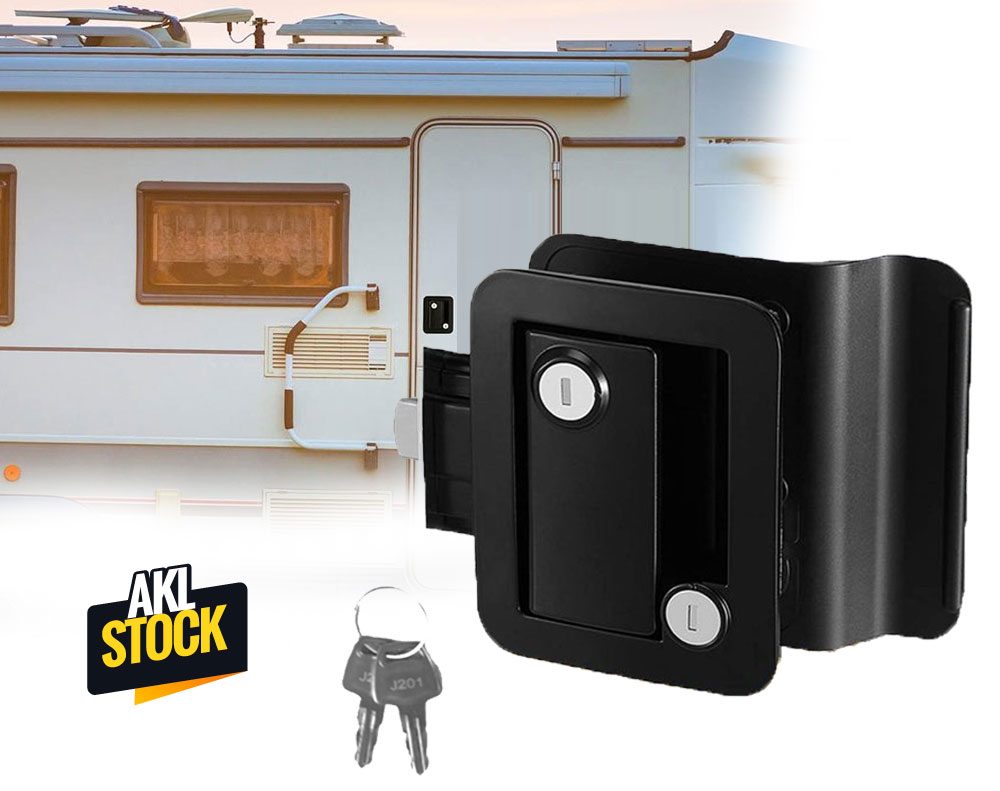 RV Trailer Entry Door Lock