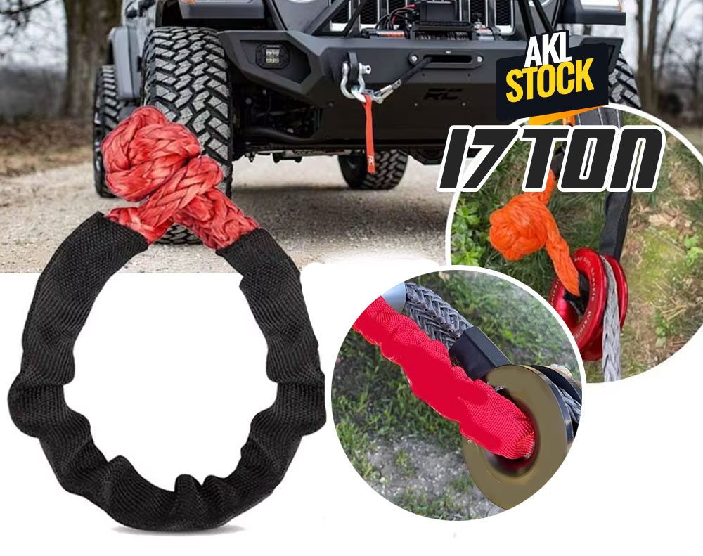 Soft Shackle Recovery Rope 17TON