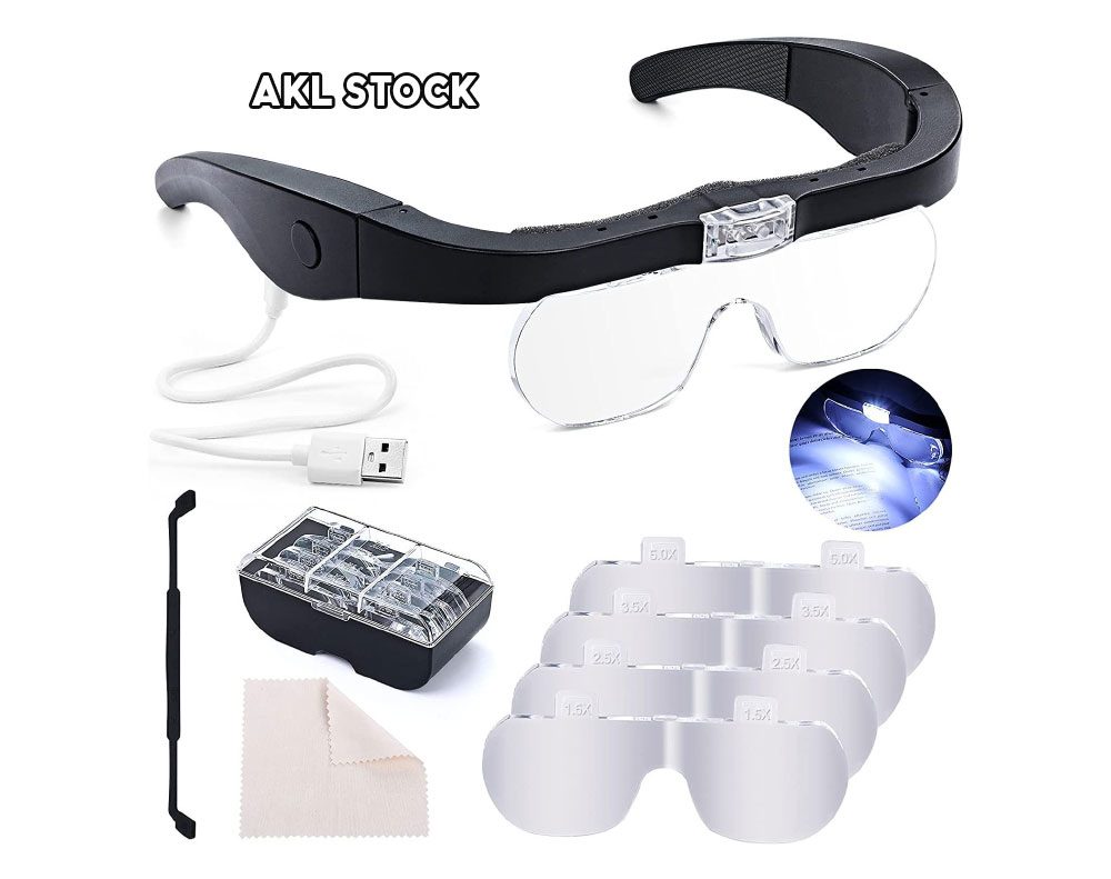 Rechargeable Headband Magnifier