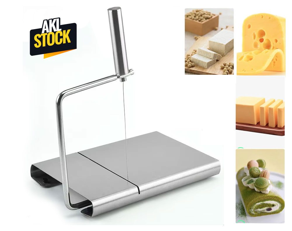 Wire Cheese Slicer with Board