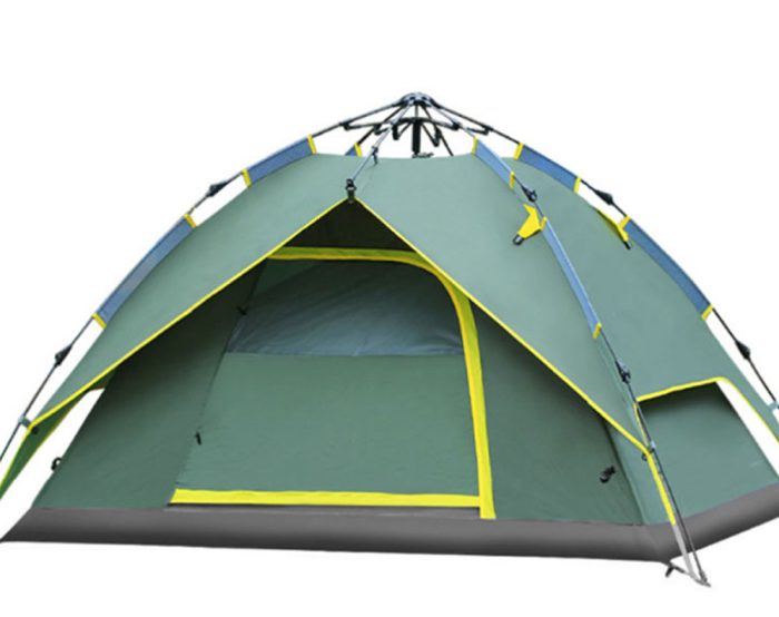 Camping Tent Green 3-4 Person