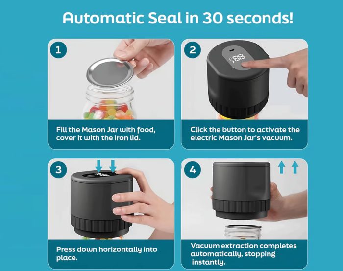 Jar Vacuum Sealer