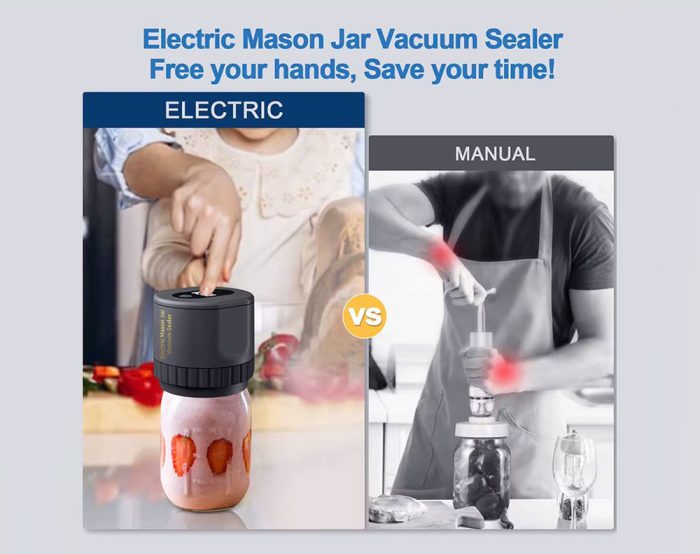 Jar Vacuum Sealer