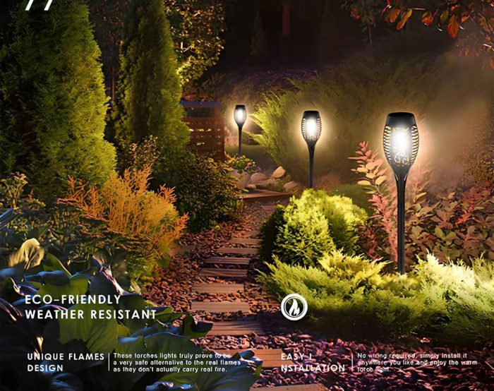 Outdoor Garden Torch Lamp