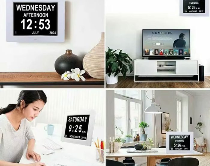 Digital Calendar Clock