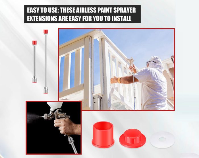 Paint Sprayer Tip Extension Pole