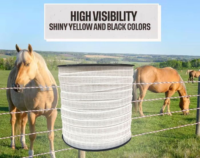 400M Poly Tape 12.5mm White - Image 3