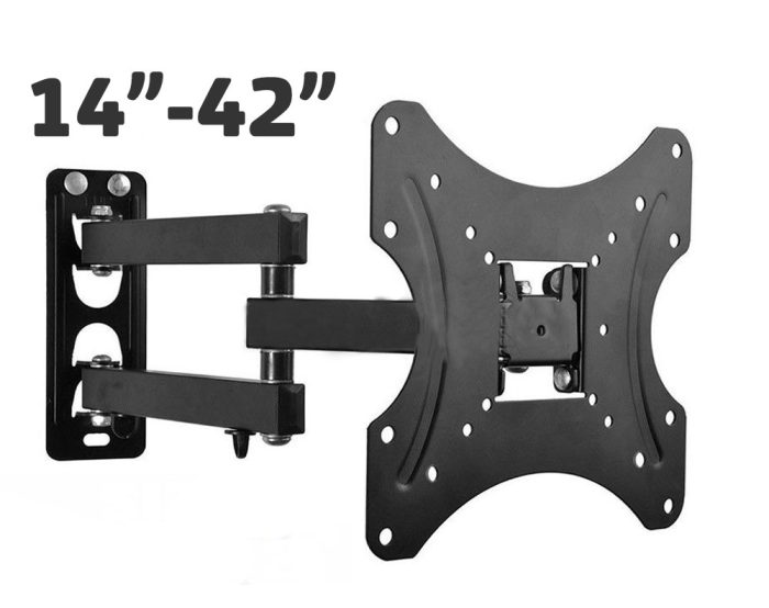 TV LCD LED Wall Bracket Wall Mount Arm 14"- 42"