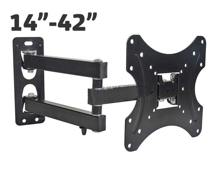 TV LCD LED Wall Bracket Wall Mount Arm 14"- 42"