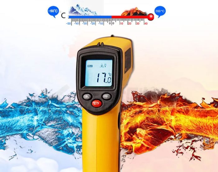 Thermometer gun 550°C