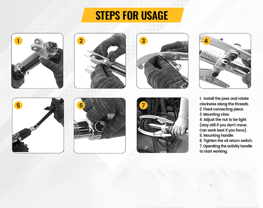 5T Hydraulic Gear Puller