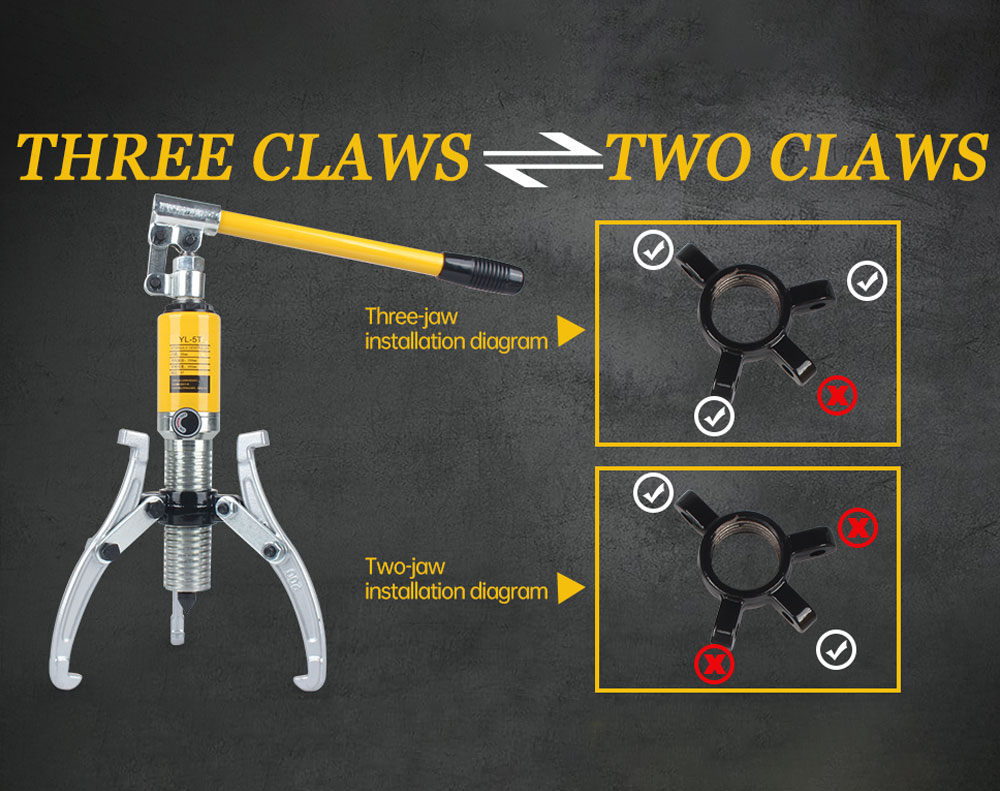 5T Hydraulic Gear Puller