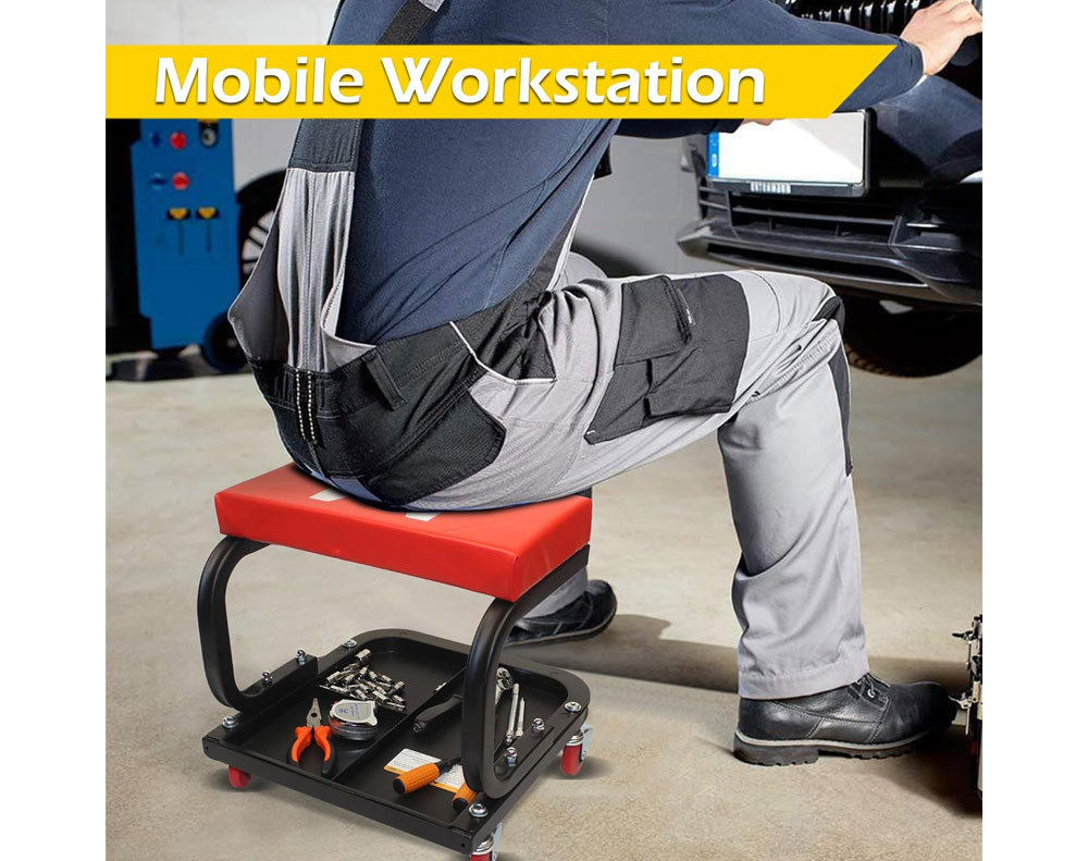 Workshop Padded Seat Tools Chair