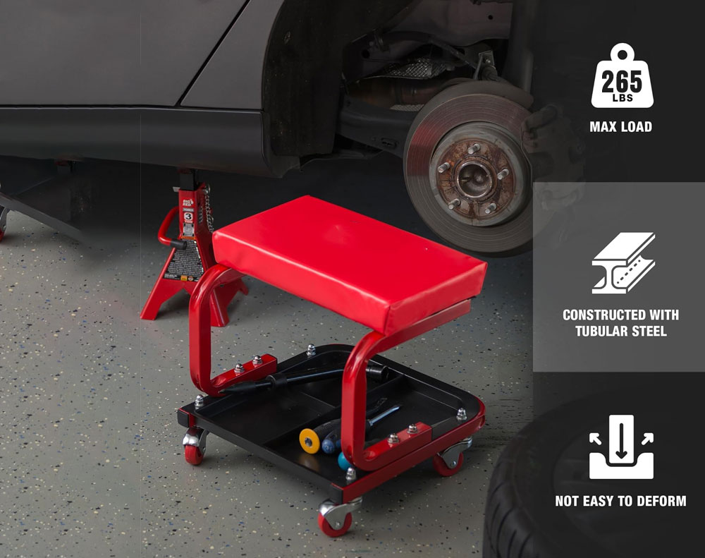 Workshop Padded Seat Tools Chair