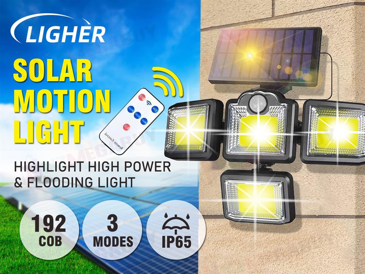 Motion Sensor Solar Light