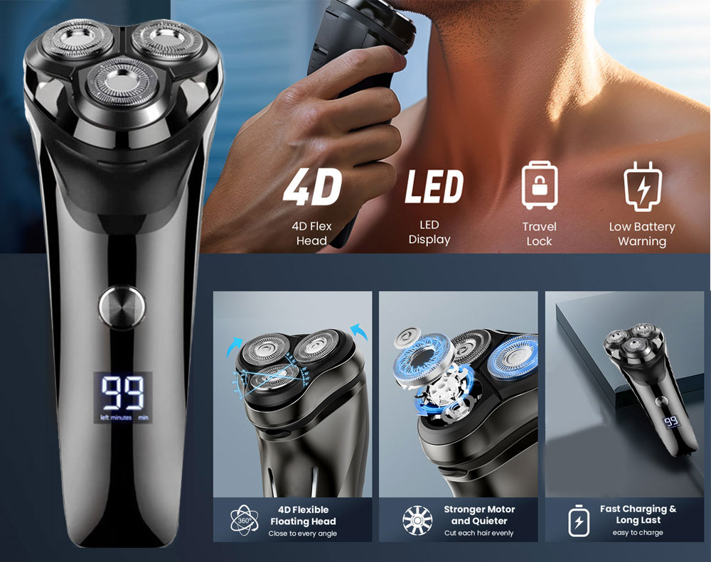 Electric Rotary Shaver