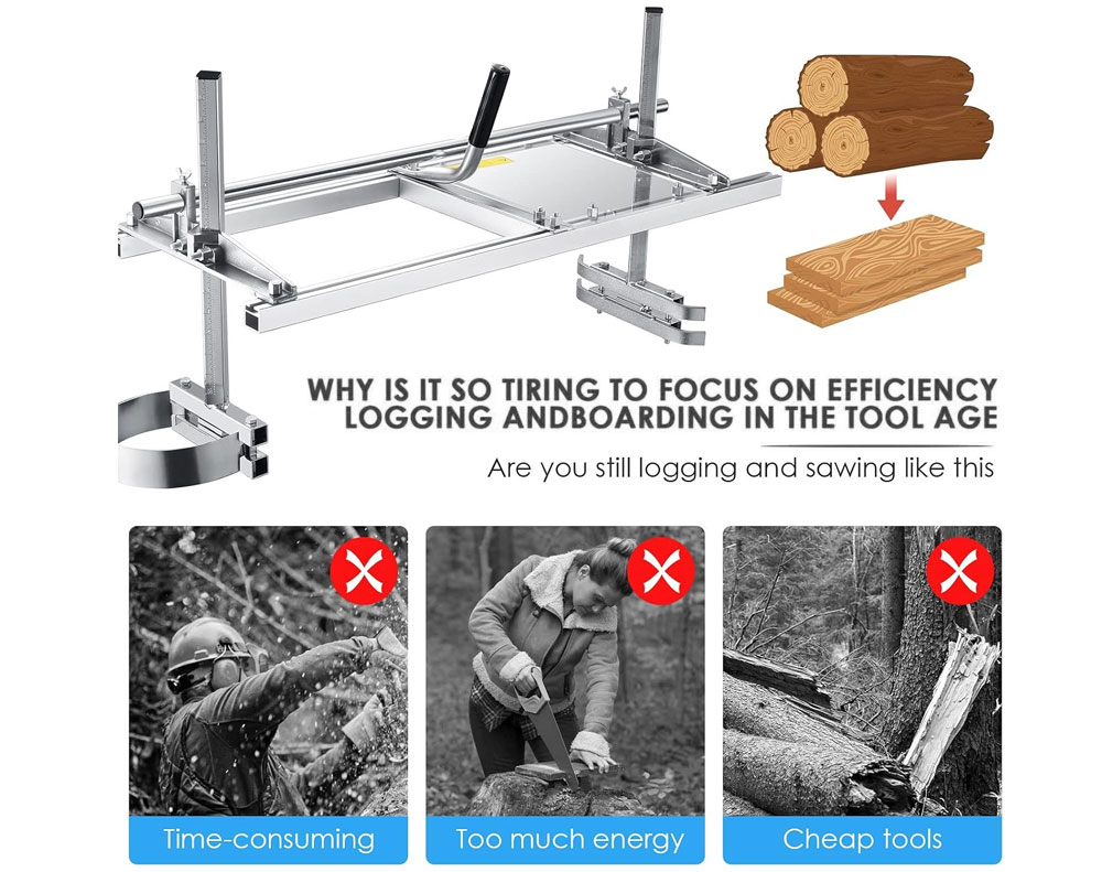 20" Portable Chainsaw Mill