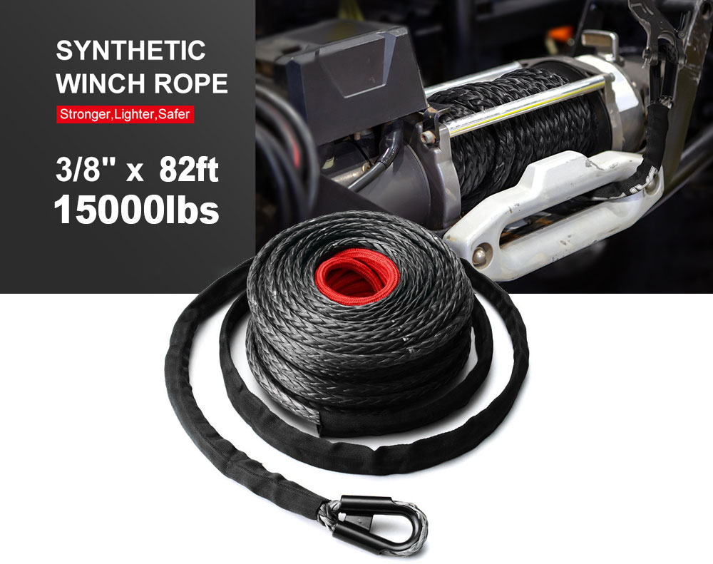 Synthetic Winch Rope 25M