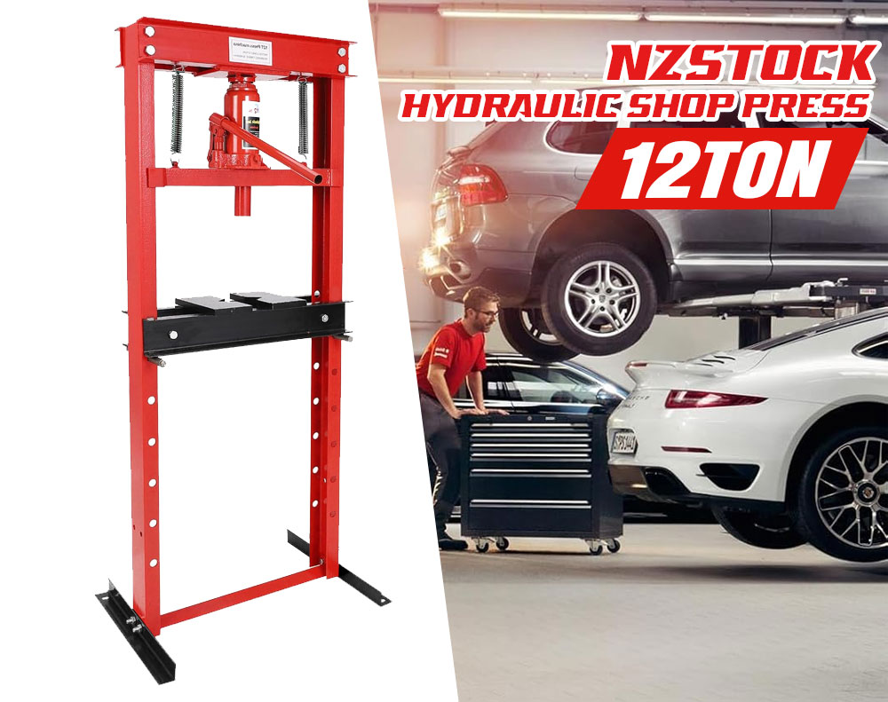 12 Ton Hydraulic Shop Press