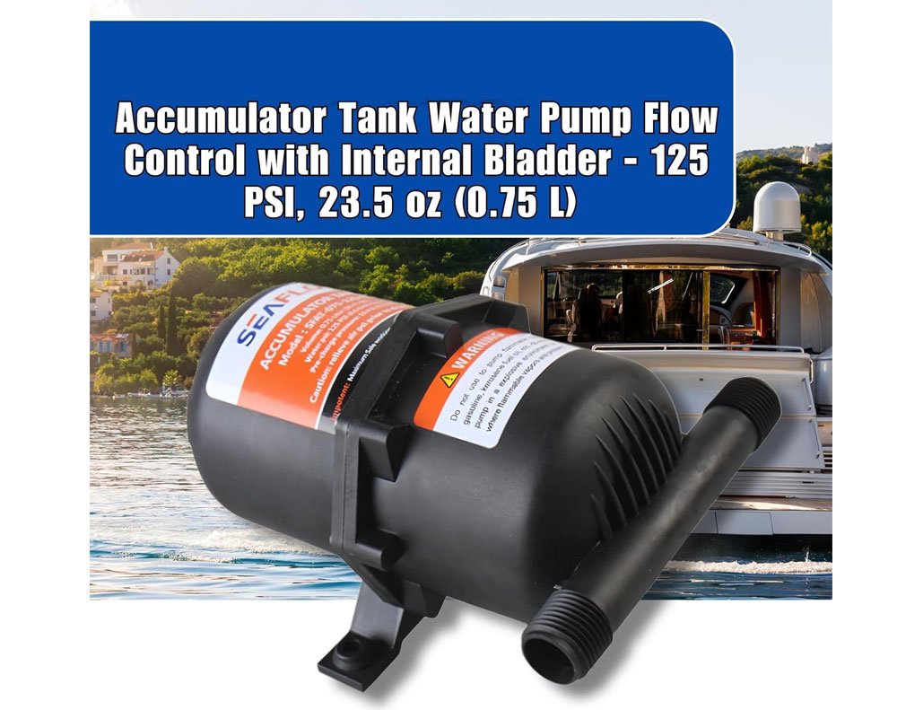 0.75L Pressurised Accumulator Tank