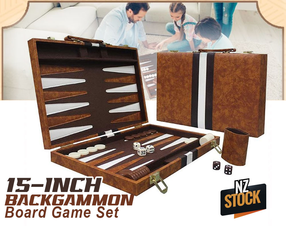 Backgammon Board Game Set